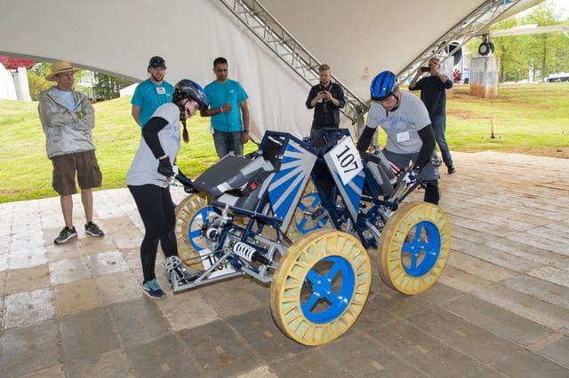 NASA image: 2019 Lunar Rover Challenge Competition