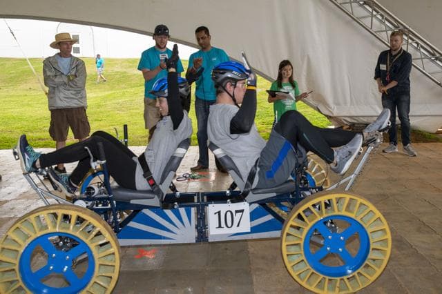 NASA image: 2019 Lunar Rover Challenge Competition