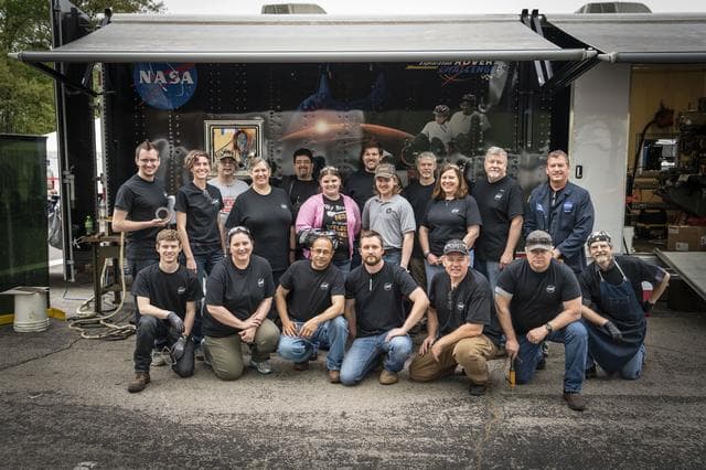 NASA image: 2019 Lunar Rover Challenge Competition