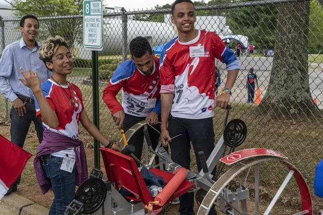 NASA image: 2019 Lunar Rover Challenge Competition