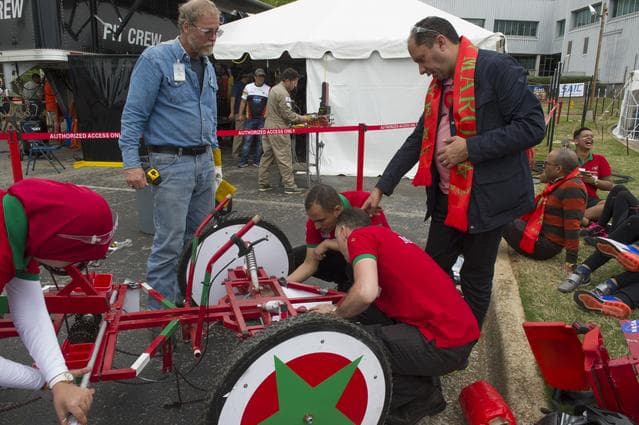 NASA image: 2019 Lunar Rover Challenge Competition