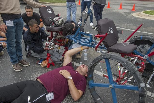 NASA image: 2019 Lunar Rover Challenge Competition