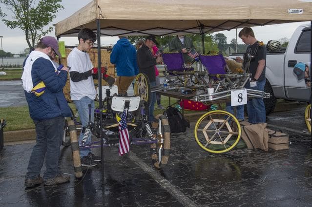 NASA image: 2019 Lunar Rover Challenge Competition