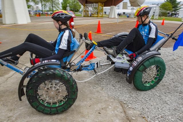 NASA image: 2019 Lunar Rover Challenge Competition