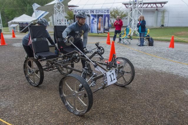 NASA image: 2019 Lunar Rover Challenge Competition
