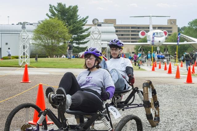 NASA image: 2019 Lunar Rover Challenge Competition