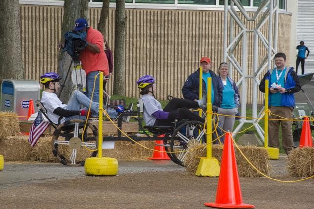 NASA image: 2019 Lunar Rover Challenge Competition