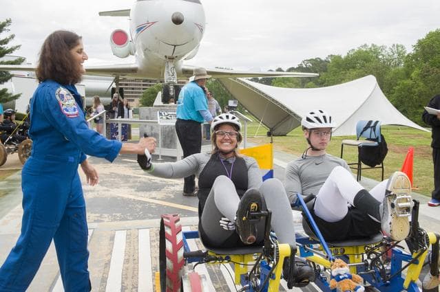 NASA image: 2019 Lunar Rover Challenge Competition