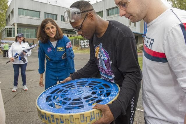 NASA image: 2019 Lunar Rover Challenge Competition