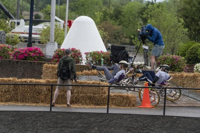 NASA image: 2019 Lunar Rover Challenge Competition