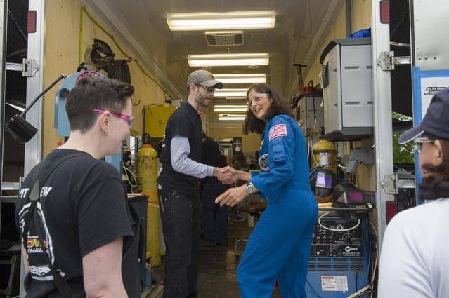 NASA image: 2019 Lunar Rover Challenge Competition