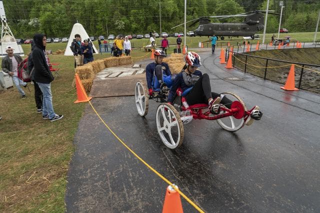 NASA image: 2019 Lunar Rover Challenge Competition