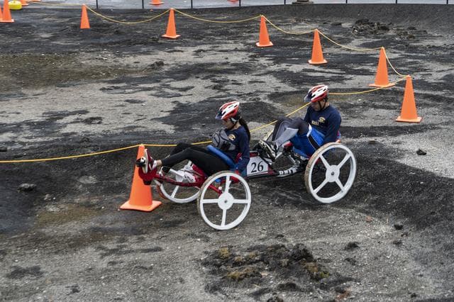 NASA image: 2019 Lunar Rover Challenge Competition