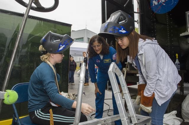 NASA image: 2019 Lunar Rover Challenge Competition