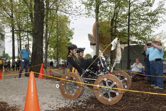 NASA image: 2019 Lunar Rover Challenge Competition
