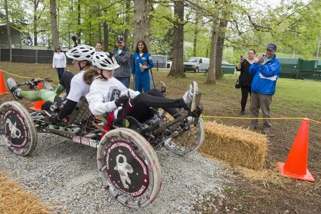 NASA image: 2019 Lunar Rover Challenge Competition