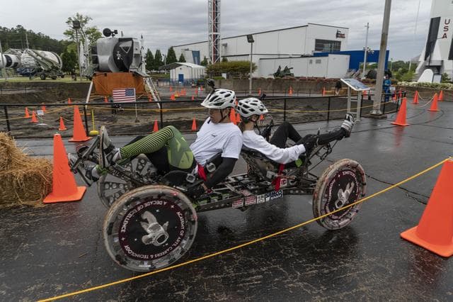 NASA image: 2019 Lunar Rover Challenge Competition