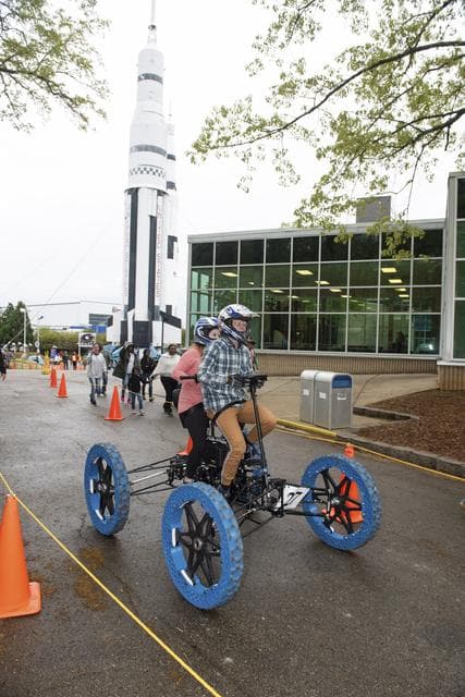NASA image: 2019 Lunar Rover Challenge Competition