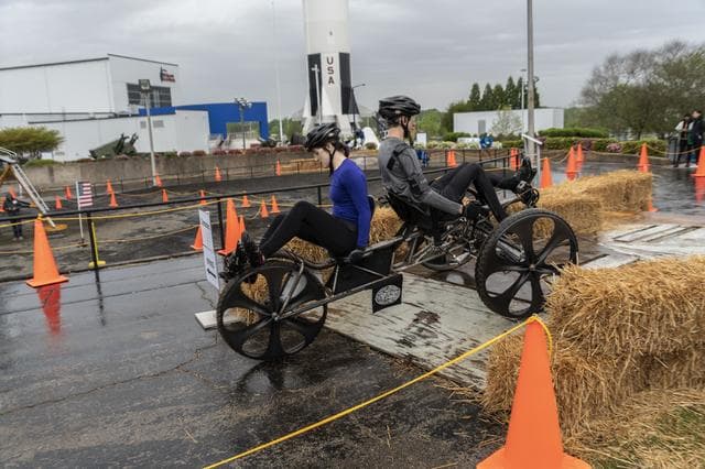 NASA image: 2019 Lunar Rover Challenge Competition