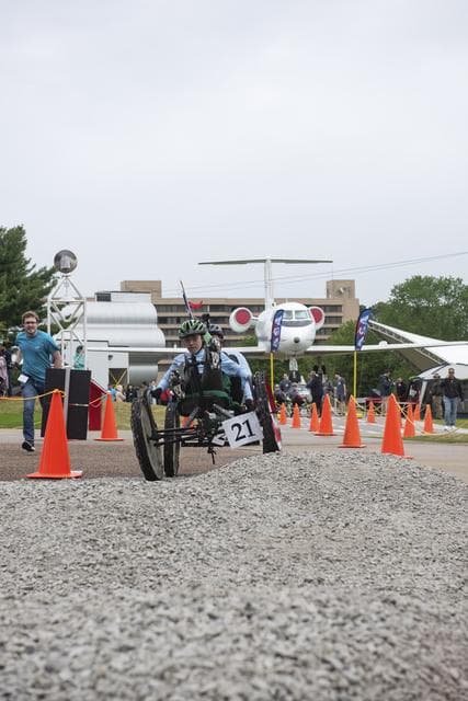 NASA image: 2019 Lunar Rover Challenge Competition