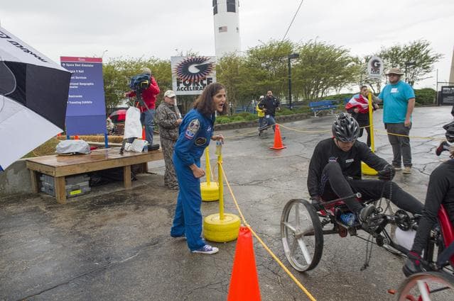NASA image: 2019 Lunar Rover Challenge Competition