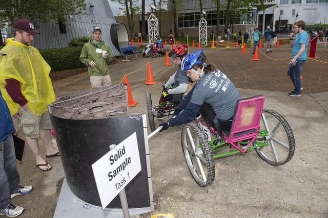 NASA image: 2019 Lunar Rover Challenge Competition