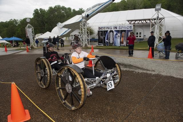 NASA image: 2019 Lunar Rover Challenge Competition