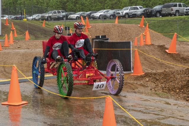 NASA image: 2019 Lunar Rover Challenge Competition