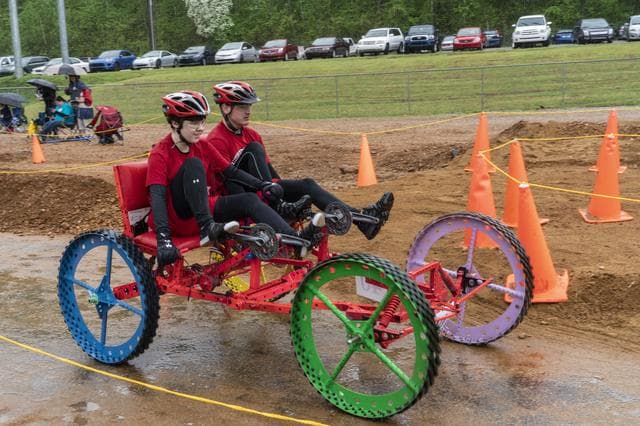 NASA image: 2019 Lunar Rover Challenge Competition