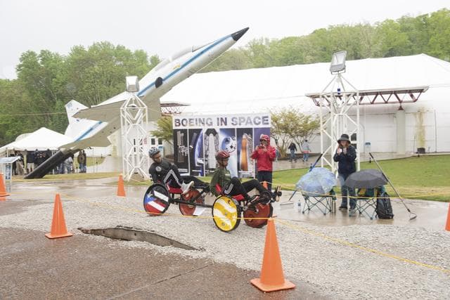 NASA image: 2019 Lunar Rover Challenge Competition
