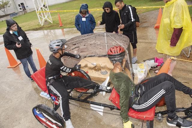 NASA image: 2019 Lunar Rover Challenge Competition