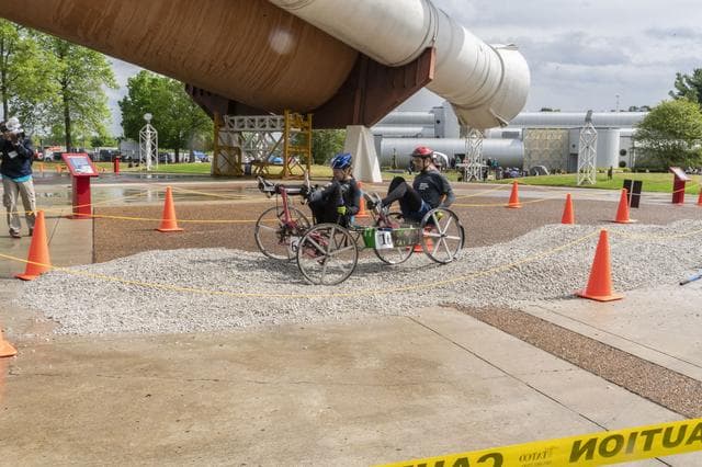 NASA image: 2019 Lunar Rover Challenge Competition