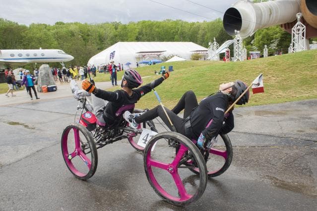 NASA image: 2019 Lunar Rover Challenge Competition