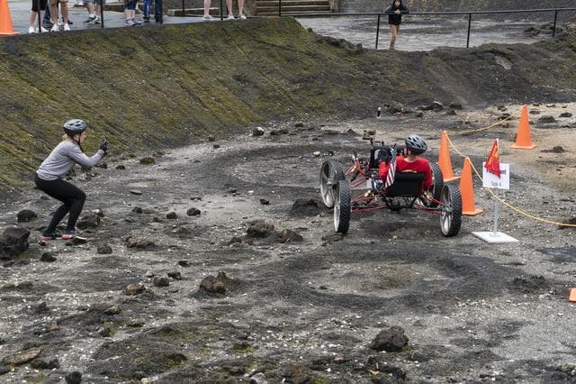 NASA image: 2019 Lunar Rover Challenge Competition