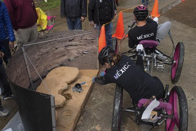 NASA image: 2019 Lunar Rover Challenge Competition
