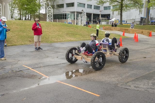 NASA image: 2019 Lunar Rover Challenge Competition