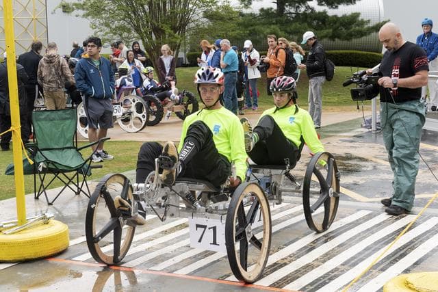 NASA image: 2019 Lunar Rover Challenge Competition