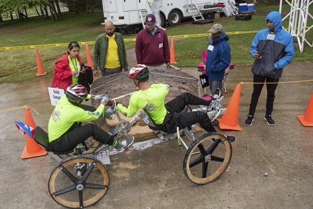 NASA image: 2019 Lunar Rover Challenge Competition
