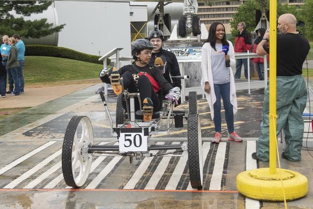 NASA image: 2019 Lunar Rover Challenge Competition