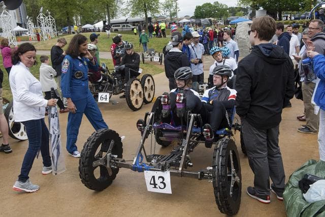 NASA image: 2019 Lunar Rover Challenge Competition
