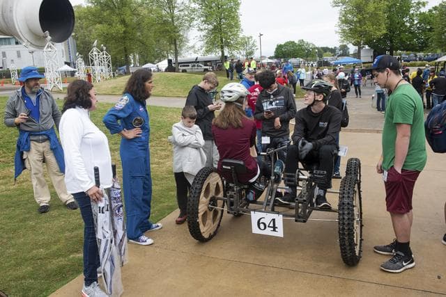NASA image: 2019 Lunar Rover Challenge Competition