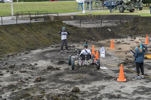 NASA image: 2019 Lunar Rover Challenge Competition