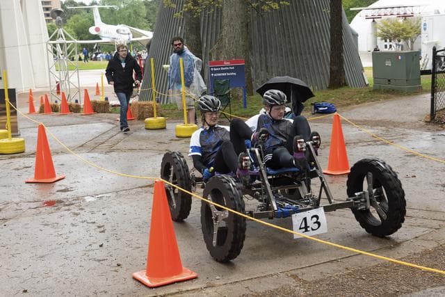 NASA image: 2019 Lunar Rover Challenge Competition