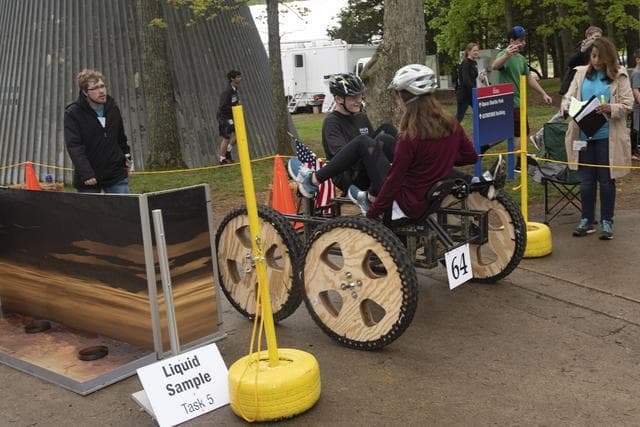 NASA image: 2019 Lunar Rover Challenge Competition
