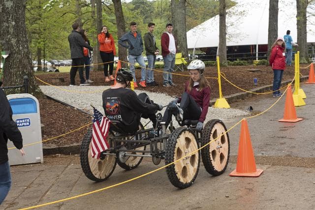 NASA image: 2019 Lunar Rover Challenge Competition