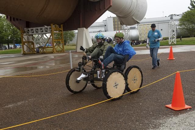 NASA image: 2019 Lunar Rover Challenge Competition