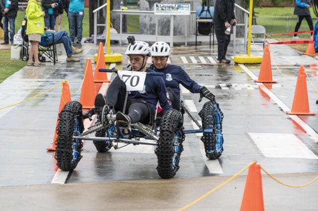 NASA image: 2019 Lunar Rover Challenge Competition