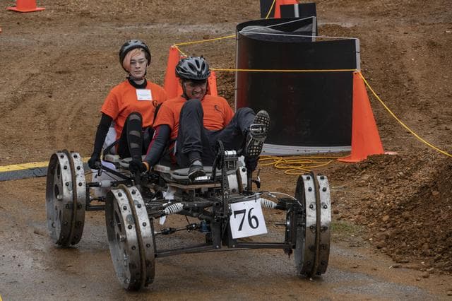NASA image: 2019 Lunar Rover Challenge Competition
