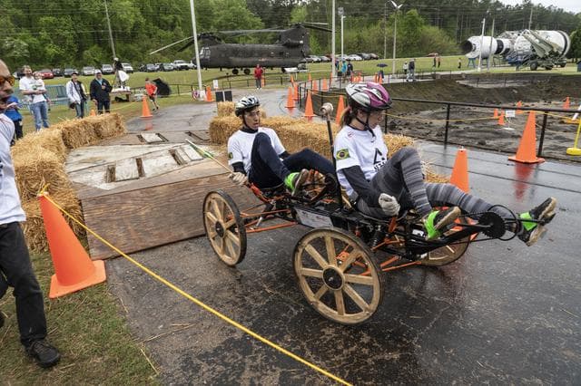 NASA image: 2019 Lunar Rover Challenge Competition