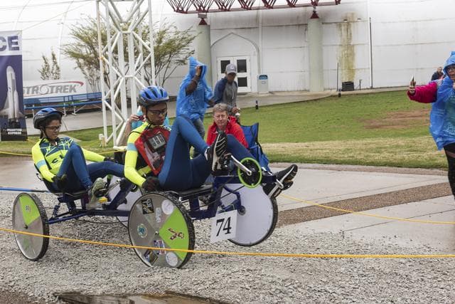 NASA image: 2019 Lunar Rover Challenge Competition